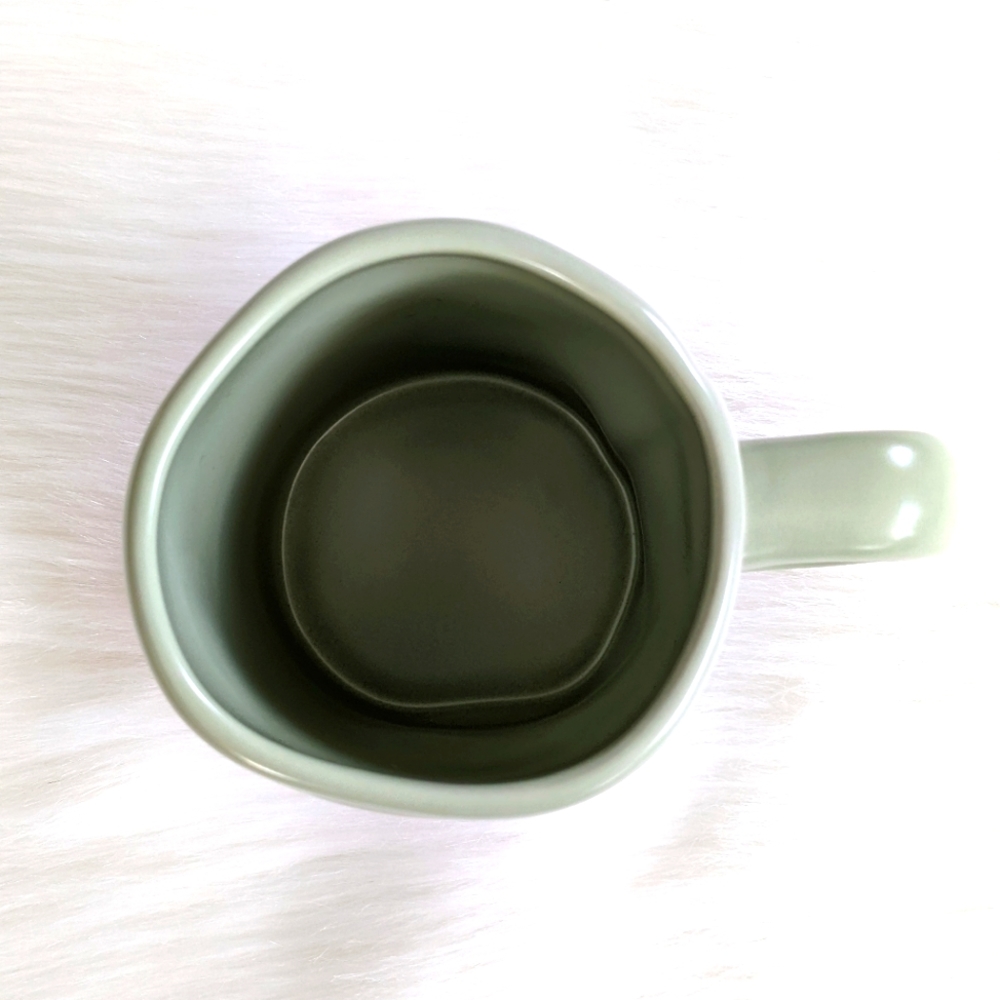 🍁 NWOT Rae Dunn "Autumn Vibes" Sage Green Mug, 16 oz. - Picture 3 of 5